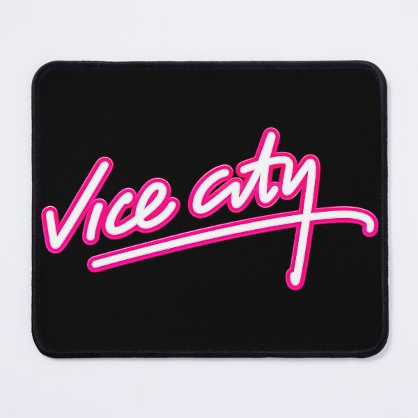 Item preview, Vice City Logo Enhanced | GTA Vice City Inspired Neon Pink Logo | Retro Gaming Fan Art designed and sold by lexxclothing.