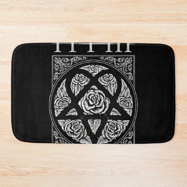 Item preview, HIMS Band Gothic Roses Pentagram designed and sold by PalasGryzuary.