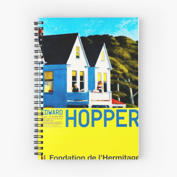 Item preview, Edward Hopper Exhibition Poster, Fondation de l’Hermitage 2010 designed and sold by Fine-Art-Hub.