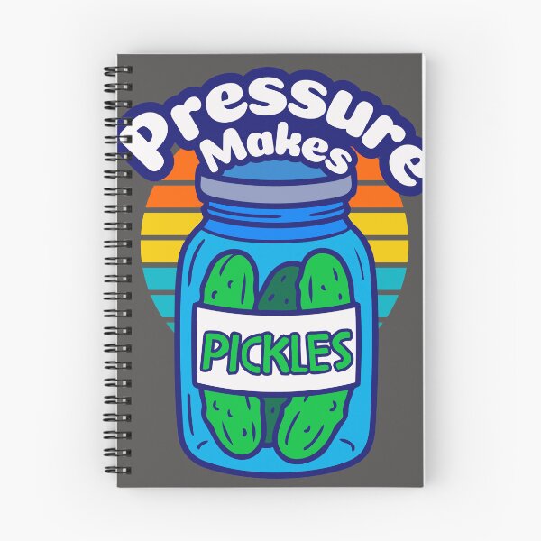 Item preview, Pressure Makes Pickles Funny Motivational Humor designed and sold by baginiak.