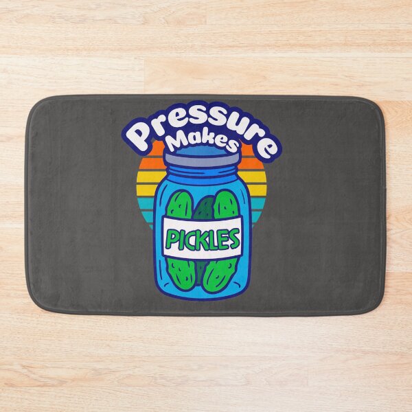 Item preview, Pressure Makes Pickles Funny Motivational Humor designed and sold by baginiak.