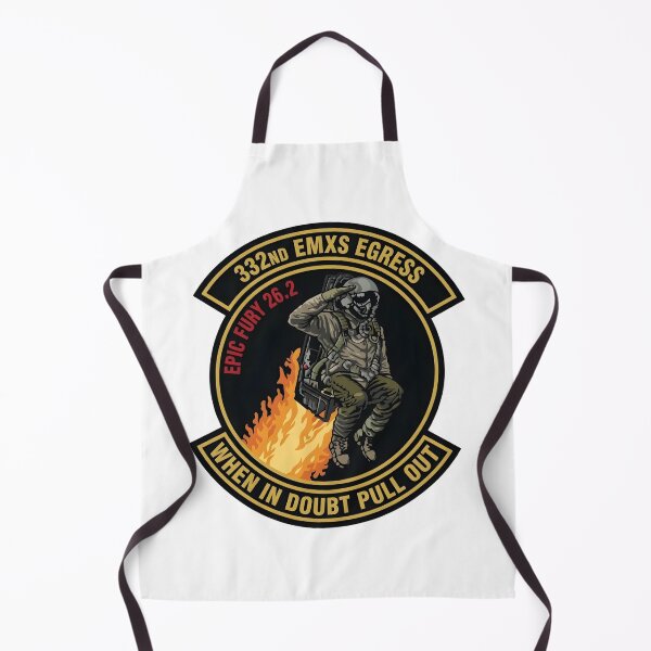 Item preview, USAF 332nd EMXS Egress Epic Fury 26.2 Commemorative Patch designed and sold by CharlieDesings.