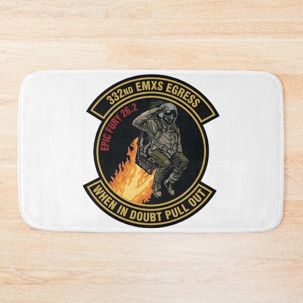 Item preview, USAF 332nd EMXS Egress Epic Fury 26.2 Commemorative Patch designed and sold by CharlieDesings.