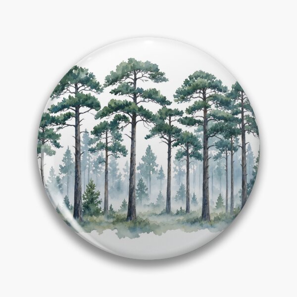 Item preview, The Dark Forest with Tall Trees and Mist designed and sold by Botig.