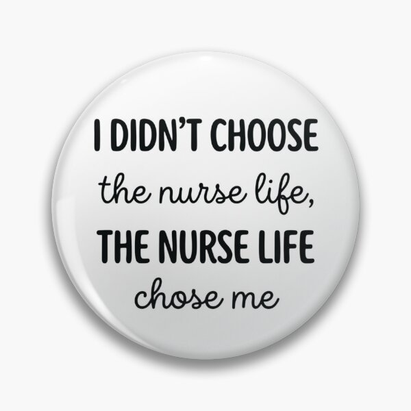 Item preview, I Didn't Choose the Nurse Life, The Nurse Life Chose Me, Leopard Nurse, Nurse SuperHero  designed and sold by CloudyPress.