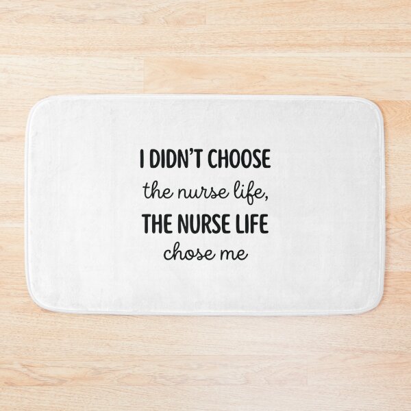 Item preview, I Didn't Choose the Nurse Life, The Nurse Life Chose Me, Leopard Nurse, Nurse SuperHero  designed and sold by CloudyPress.