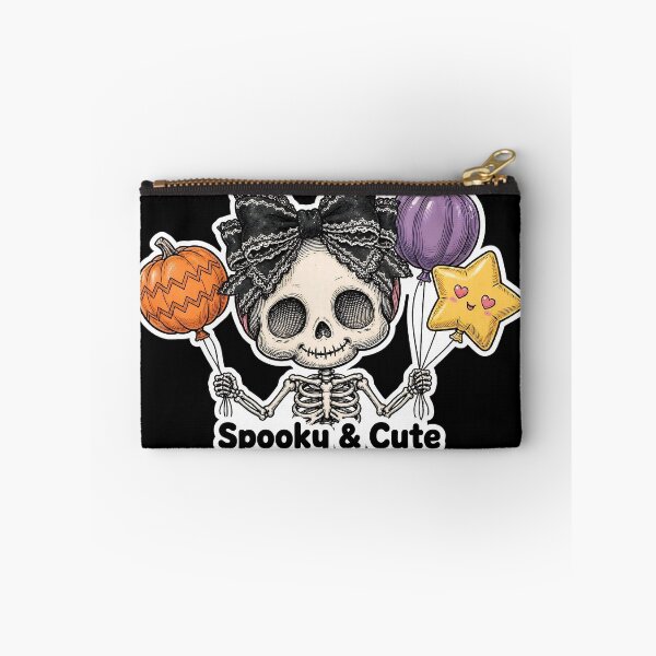 Item preview, Goth Coquette Skeleton Black Bow Spooky & Cute Halloween designed and sold by HealingEraInk.