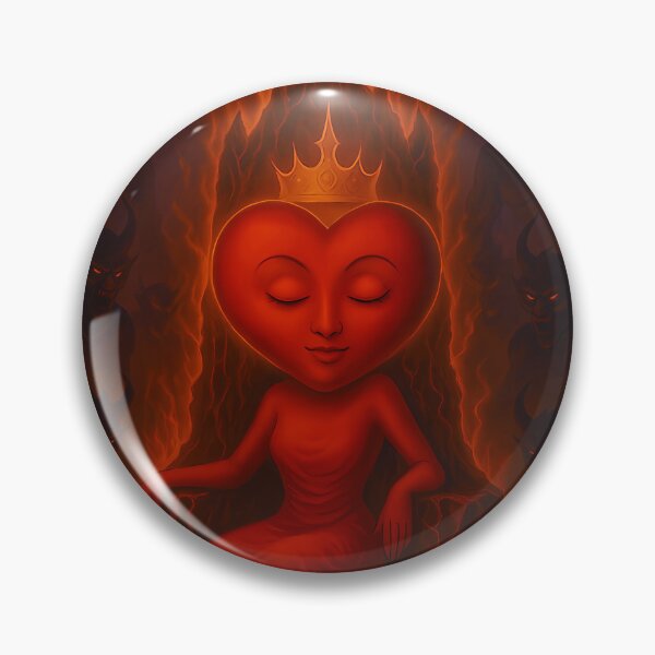 Item preview, Heart Queen of Hell â€“ Dark Fantasy Art designed and sold by FernYouFable.