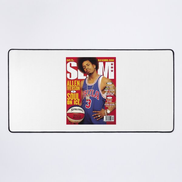Item preview, Allen Iverson Basketball Slam Dunk Art Print Featuring Iconic Action Pose designed and sold by sadisto.