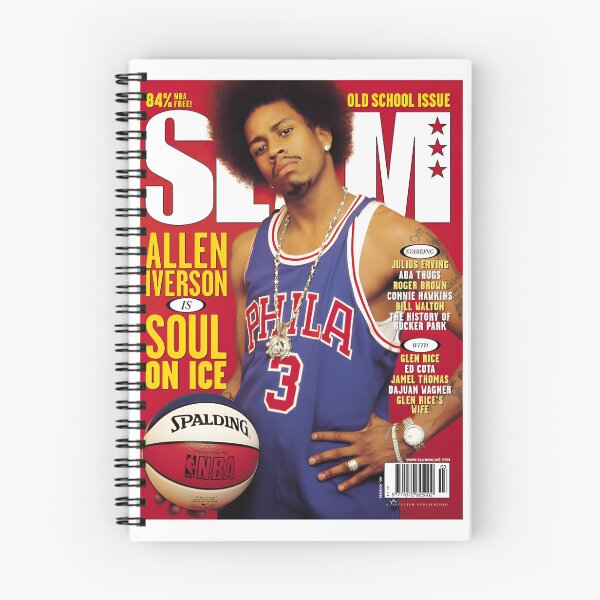 Item preview, Allen Iverson Basketball Slam Dunk Art Print Featuring Iconic Action Pose designed and sold by sadisto.