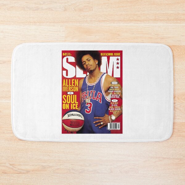 Item preview, Allen Iverson Basketball Slam Dunk Art Print Featuring Iconic Action Pose designed and sold by sadisto.