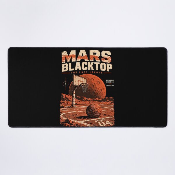 Item preview, Mars Blacktop – Offworld Basketball Division designed and sold by PhilllandArt.