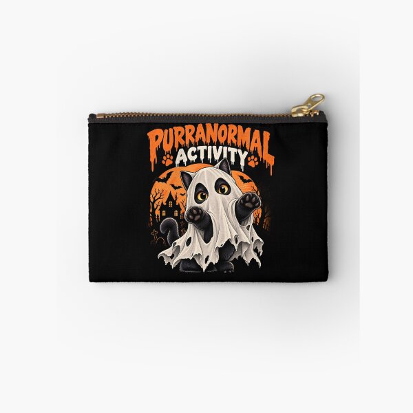 Item preview, Cute Halloween Ghost Cat Purranormal Activity designed and sold by Mirsh-design.