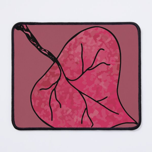 Item preview, Pink Heart Leaf Botanical Art designed and sold by ZorianArt.