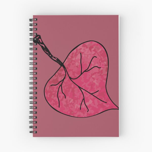 Item preview, Pink Heart Leaf Botanical Art designed and sold by ZorianArt.