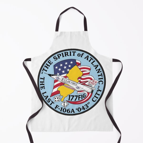 Item preview, New Jersey ANG 177th FIG "The Spirit of Atlantic City" F-106A Delta Dart Commemorative Patch designed and sold by CharlieDesings.