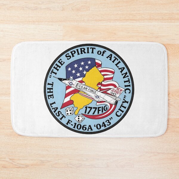 Item preview, New Jersey ANG 177th FIG "The Spirit of Atlantic City" F-106A Delta Dart Commemorative Patch designed and sold by CharlieDesings.