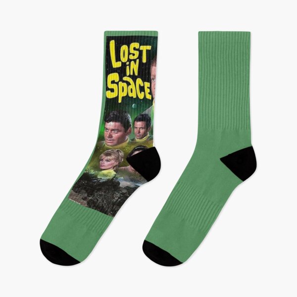 Item preview, Retro Lost in Space Sixties Television Show Poster designed and sold by Halifaxartguy.