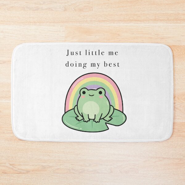 Item preview, Cute Frog Rainbow Just Little Me Doing My Best designed and sold by Cozy Moss Studio.