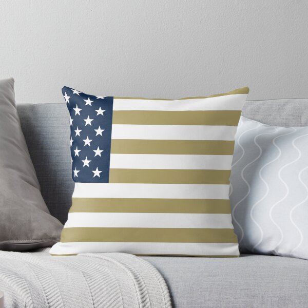 Item preview, Bronze, White, and Blue American Flag designed and sold by Karate Octopus.
