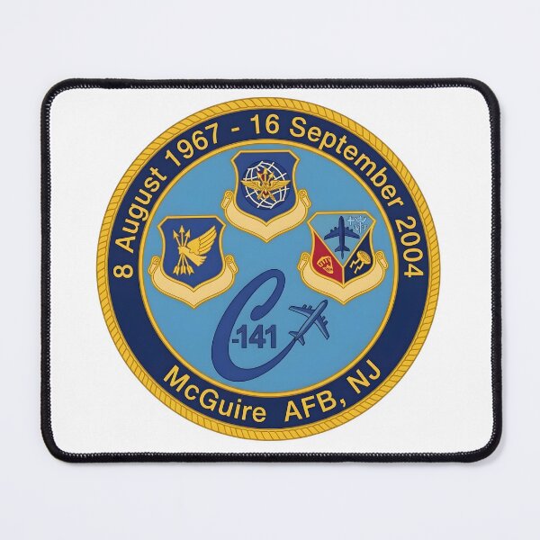 Item preview, USAF McGuire AFB C-141 Starlifter Retirement Commemorative Patch designed and sold by CharlieDesings.