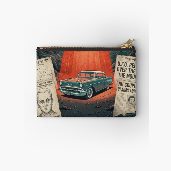 Item preview, The Betty & Barney Hill Incident - Custom Original UFO X-Files Case Poster Wall Art designed and sold by Cool Robot Bro..