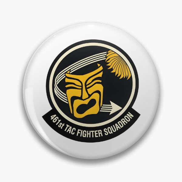 Artikelvorschau, USAF 461st Tactical Fighter Squadron Patch entworfen und verkauft von CharlieDesings.