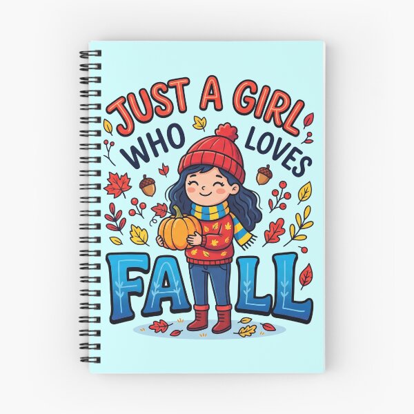 Item preview, Just A Girl Who Loves Fall Cute Autumn Pumpkin designed and sold by Studio_88.