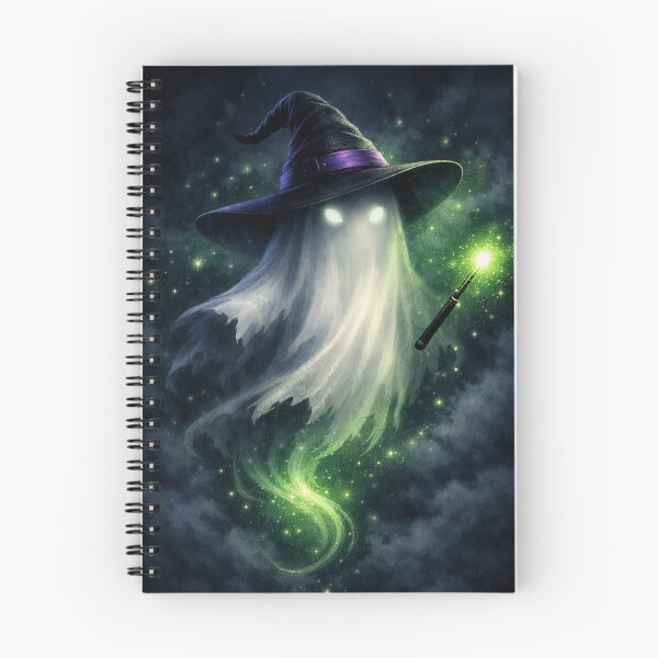 Item preview, Mystic Witchy Ghost - Spooky Cute Halloween Series designed and sold by ImagineNature.