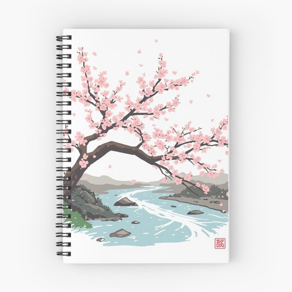 Item preview, painting sakura designed and sold by Ami88j.