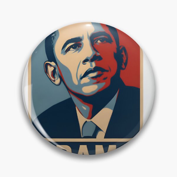Item preview, Abstract Artistic Portrait Inspired by Barack Obama with Modern Colorful Design designed and sold by Barbara Souza.
