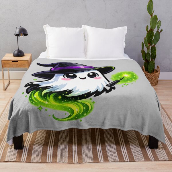 Item preview, Witchy Ghost - Spooky Cute Halloween Series designed and sold by ImagineNature.
