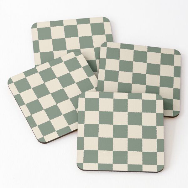 Item preview, Sage Ichimatsu Japanese Checkerboard Pattern designed and sold by babyandbunny.