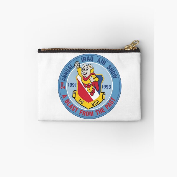Item preview, USAF 2nd Annual Iraq Air Show A Blast From The Past Morale Patch designed and sold by CharlieDesings.