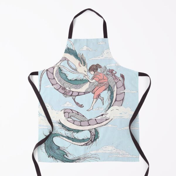 Item preview, flying girl [[chihiros's]] go -%[ghiblis]%- aways and dragon designed and sold by liyavhushop.