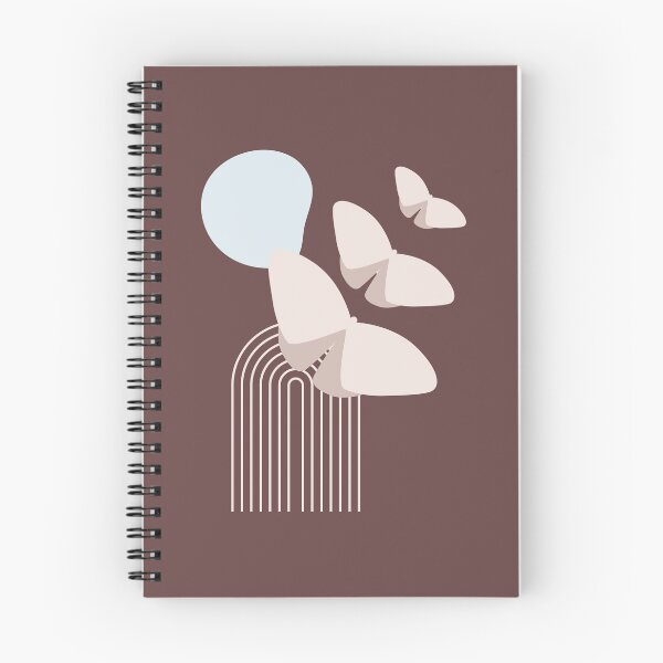 Item preview, Modern Aesthetic Butterfly in Pink and Blue Pastels designed and sold by happiiart.