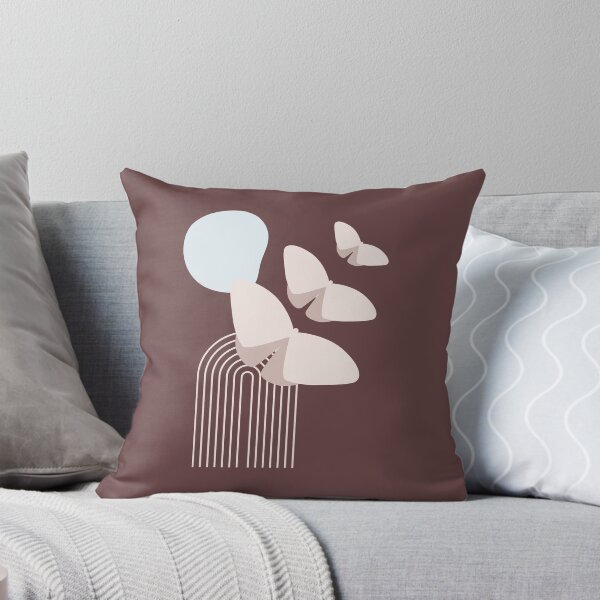 Item preview, Modern Aesthetic Butterfly in Pink and Blue Pastels designed and sold by happiiart.