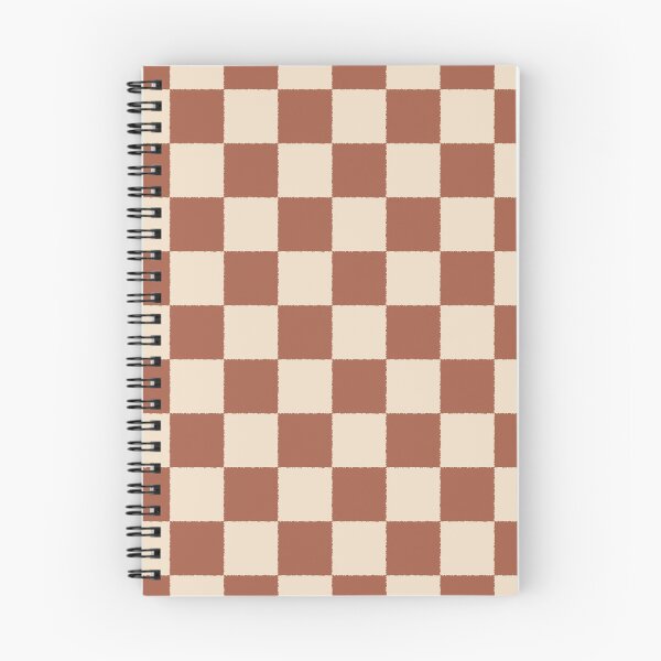 Item preview, Terracotta Ichimatsu Japanese Checkerboard Pattern designed and sold by babyandbunny.