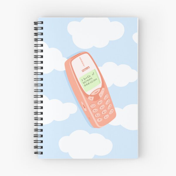 Item preview, Retro Phone 90s Nostalgia Digital Detox Illustration designed and sold by stedipaola.