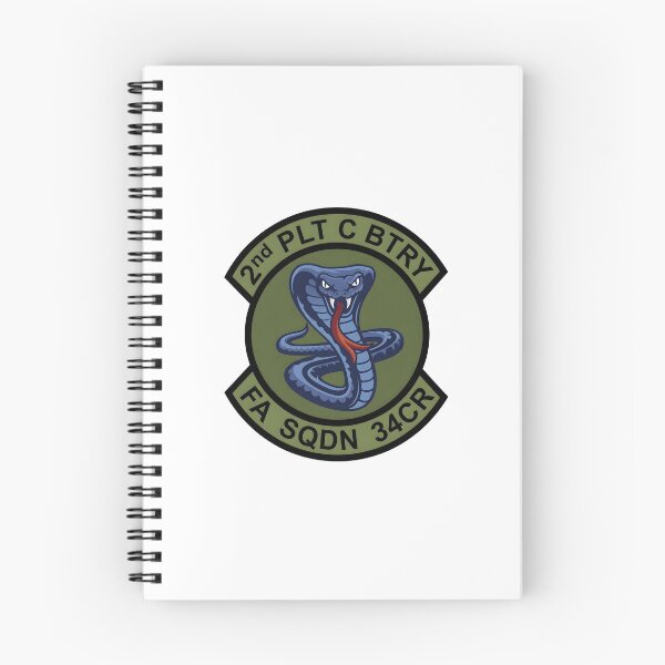 Item preview, US Army Field Artillery Squadron 34th Cavalry Regiment C Battery 2nd Platoon Patch designed and sold by CharlieDesings.