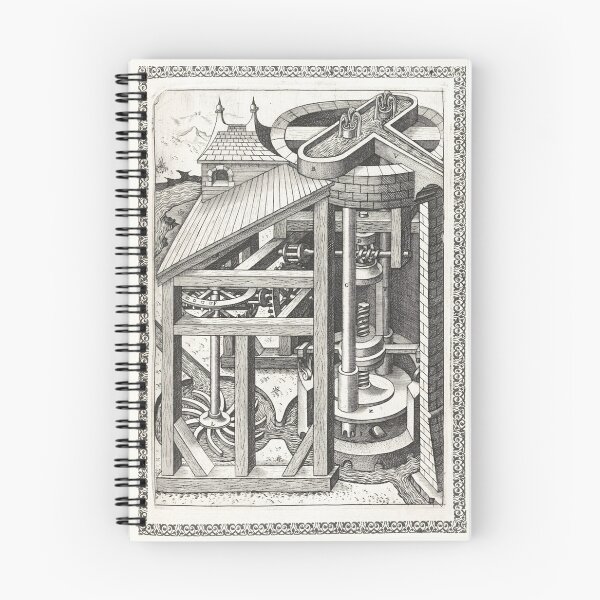 Item preview, Theatre of Machines, Ramelli (1588) designed and sold by A Little Bit Ludo.