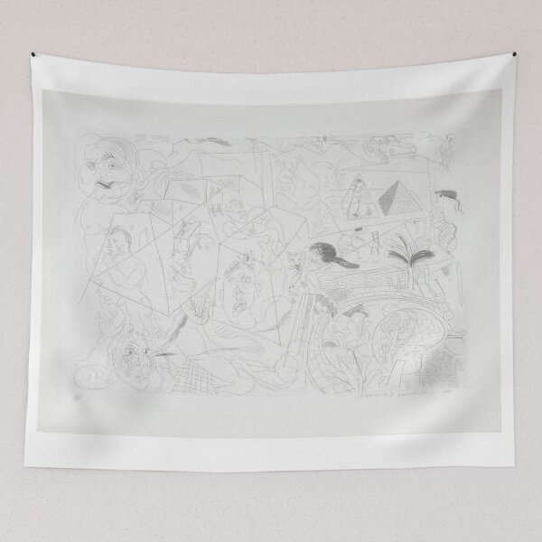 Item preview, David Hockney -  House Doodle - Signed Print by David Hockney undefinedr designed and sold by LILLIANSTRANGEy.