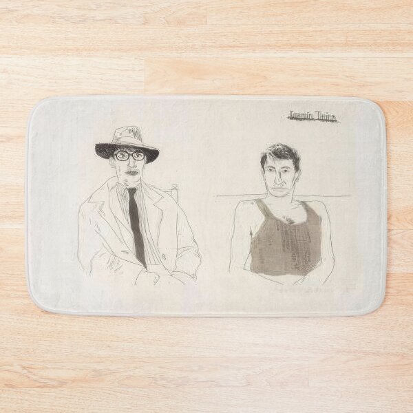Item preview, David Hockney -  Kasmin Twice - Signed Print by David Hockney undefinedr designed and sold by LILLIANSTRANGEy.