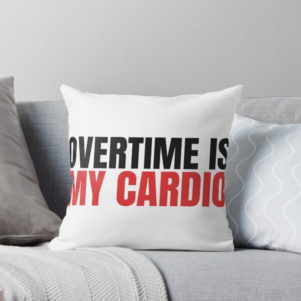 Item preview, Overtime Is My Cardio - Funny EMS Paramedic Sticker for Long Shifts designed and sold by LMSquare.