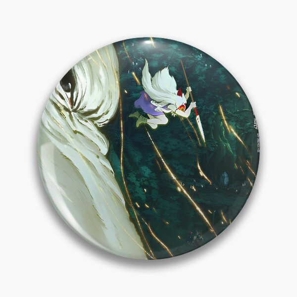 Item preview, art girl & wolf [[themomonokes's]] go -%[ghiblis]%- attack aways  designed and sold by liyavhushop.