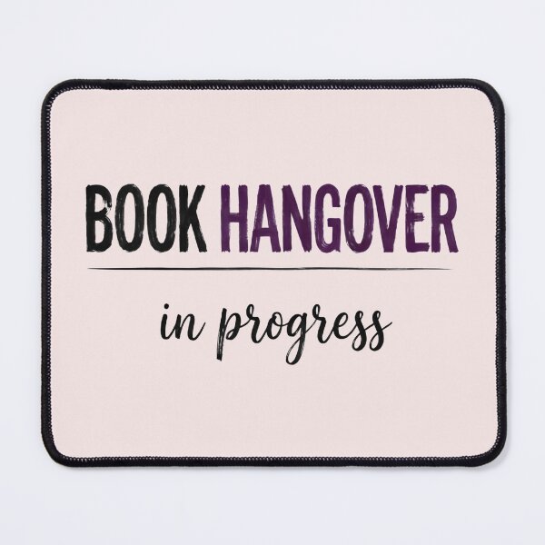 Item preview, Book Hangover in Progress Typography Art designed and sold by Agnisherl.