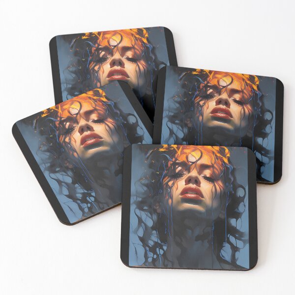Item preview, portrait-of-a-beautiful-woman designed and sold by FernYouFable.