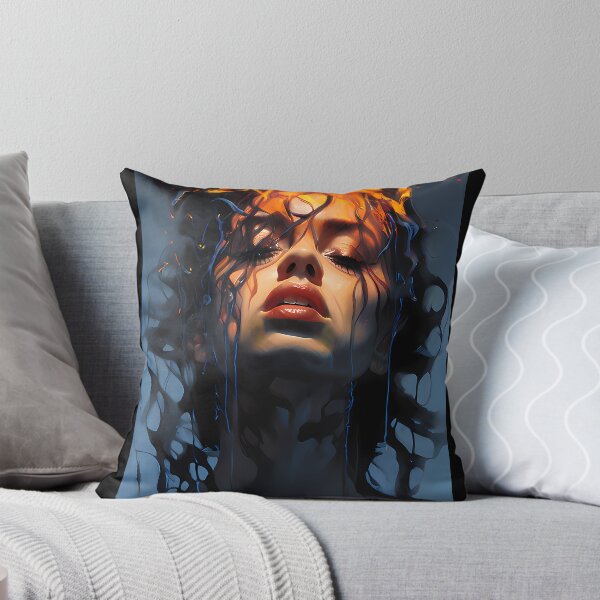Item preview, portrait-of-a-beautiful-woman designed and sold by FernYouFable.