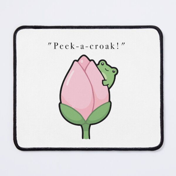 Item preview, Peek-a-croak Flower Frog designed and sold by Cozy Moss Studio.