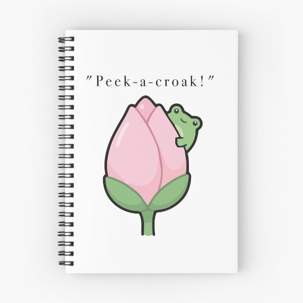 Item preview, Peek-a-croak Flower Frog designed and sold by Cozy Moss Studio.